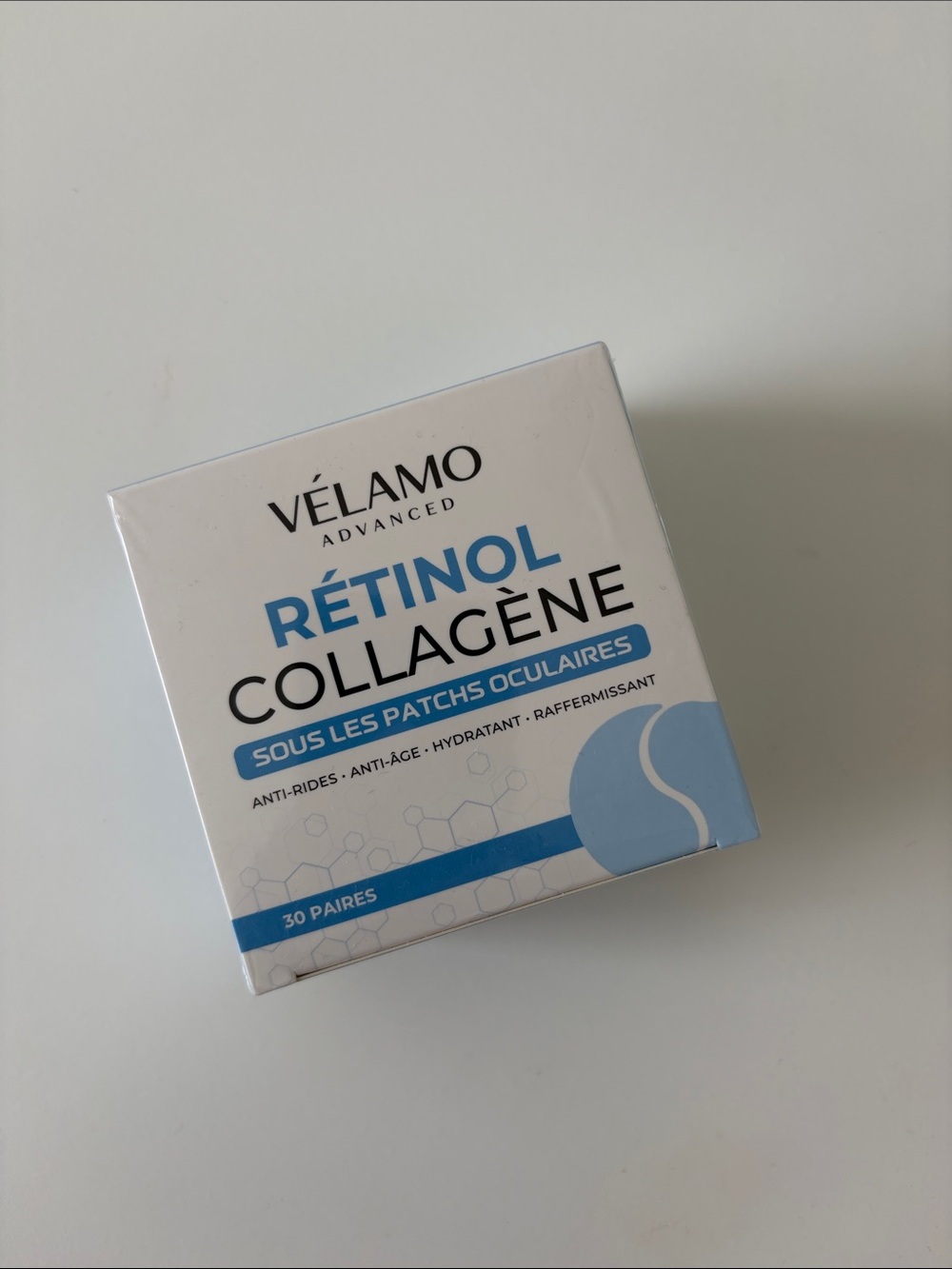 Vélamo Advanced Rétinol Collagène Eye Patches - Blue
